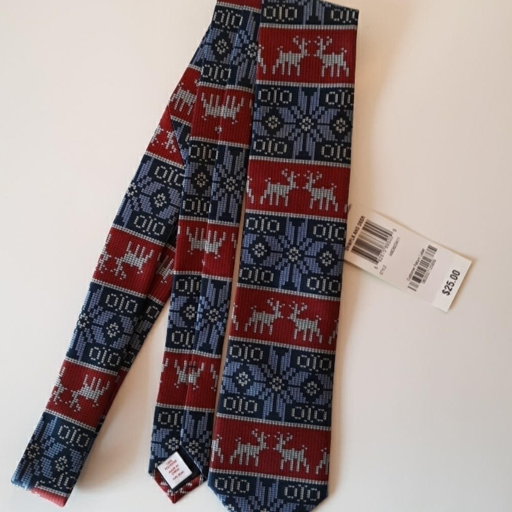 Macys Holiday Arcade Christmas tie new